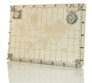Wooden City World Map Dots - 3D Puzzle