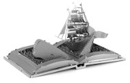 Metal Earth 3D puzzle Kniha: Bílá velryba - 3D puzzle