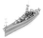 Metal Earth 3D puzzle Aircraft carrier USS Missouri BB-63 (ICONX) - 3D Puzzle