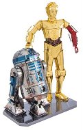 Metal Earth 3D puzzle Star Wars: R2D2 a C-3PO (deluxe set) - 3D puzzle