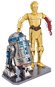 Metal Earth 3D Puzzle Star Wars: R2D2 and C-3PO (Deluxe Set) - 3D Puzzle