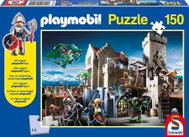 Schmidt Puzzle Playmobil Battle for the Royal Treasure 150 pieces + Playmobil Figurine - Jigsaw Puzzle