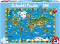 Puzzle Schmidt Puzzle Tvůj úžasný svět 200 dílků - Puzzle