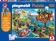 Schmidt Puzzle Playmobil Tree House 150 pieces + Playmobil Figurine - Jigsaw Puzzle