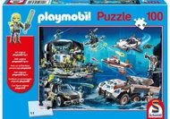 Schmidt Puzzle Playmobil Top Agents 100 pieces + Playmobil Figurine - Jigsaw Puzzle