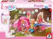 Schmidt Puzzle Baby Born: Camping 40 pieces + Gift - Jigsaw Puzzle