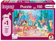 Schmidt Puzzle Schleich Mermaids at the Castle 150 pieces + Schleich Figurine - Jigsaw Puzzle
