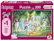 Schmidt Puzzle Schleich Picnic with the Elves 200 pieces + Schleich Figurine - Jigsaw Puzzle