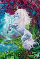 Schmidt Puzzle Unicorn in an Enchanted Garden of 60 pieces - Jigsaw Puzzle