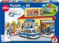 Schmidt Puzzle Police 60 pieces + SIKU Model - Jigsaw Puzzle