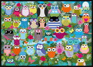 Schmidt Puzzle Owls 1000 pieces - Jigsaw Puzzle