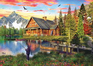 Schmidt Puzzle Fishing by the Lake 500 pieces - Jigsaw Puzzle