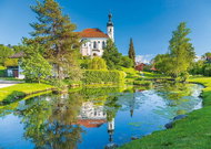 Schmidt Puzzle Breitbrunn, Chiemgau 1000 pieces - Jigsaw Puzzle