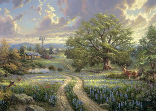 Schmidt Puzzle Rural Life 1000 pieces - Jigsaw Puzzle - Main image