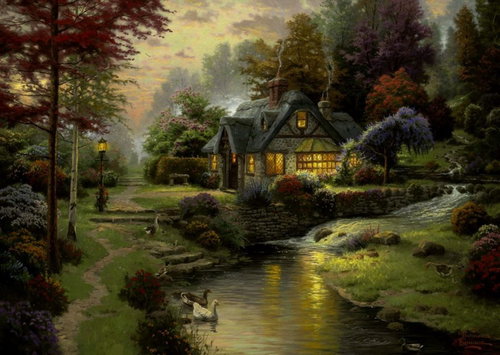 Schmidt Puzzle House in a Bay 1000 pieces - Jigsaw Puzzle - Main image