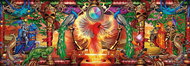 Schmidt Panoramic Puzzle Kingdom of Fire Birds 1000 pieces - Jigsaw Puzzle