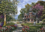 Schmidt Puzzle Country Residence with a Turret 1000 pieces - Jigsaw Puzzle