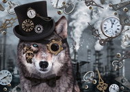Schmidt Steampunk Puzzle: Wolf 1000 pieces - Jigsaw Puzzle