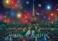 Schmidt Puzzle Fireworks over the Eiffel Tower 1000 pieces - Jigsaw