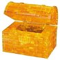 3D Puzzle HCM Kinzel 3D Crystal Puzzle Money Box Chest with a Key  52 pieces - 3D puzzle