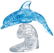 HCM Kinzel 3D Crystal puzzle Skákající delfín 95 dílků - 3D puzzle