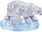 3D puzzle HCM Kinzel 3D Crystal puzzle Lední medvědice s mládětem 40 dílků - 3D puzzle