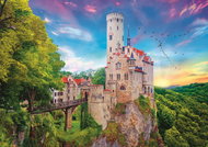 Trefl Puzzle Lichtenstein Castle, Germany 1000 pieces - Jigsaw Puzzle