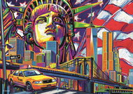 Trefl Puzzle Colours New York 1000 pieces - Jigsaw Puzzle