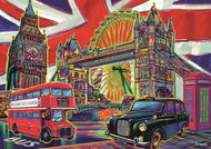Trefl Puzzle Colours of London 1000 pieces - Jigsaw Puzzle
