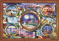 Trefl Puzzle Lighthouses 1000 pieces - Jigsaw Puzzle