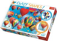 Trefl Crazy Shapes puzzle Barevné balony 600 dílků - Puzzle