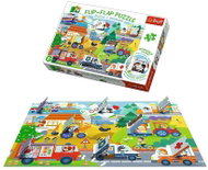 Trefl Window Puzzle Transport 36 pieces - Jigsaw Puzzle