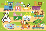 Trefl Puzzle Counting with a MAXI Train 15 pieces - Jigsaw Puzzle