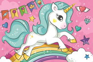 Trefl Puzzle Unicorn with a Rainbow of MAXI 24 pieces - Jigsaw Puzzle