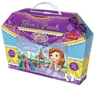 Trefl Glittering Puzzle of Sofia the First: A Dreaming Garden of 50 pieces - Jigsaw Puzzle