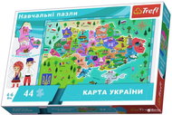 Trefl Puzzle Map of Ukraine 44 pieces - Jigsaw Puzzle