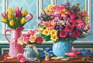Trefl Puzzle Bouquet in a Vase  1500 pieces - Jigsaw Puzzle