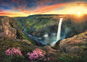 Trefl Puzzle Vodopád Háifoss, Island 2000 dílků - Puzzle