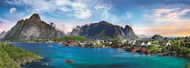 Trefl Panoramatické puzzle Lofoty, Norsko 500 dílků - Puzzle