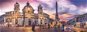 Trefl Panoramatické puzzle Piazza Navona, Rím 500 dielikov - Puzzle