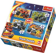 Trefl Puzzle Flame and Quads 4-in-1 (35, 48, 54, 70 pieces) - Jigsaw Puzzle