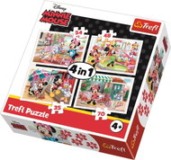 Trefl Puzzle Minnie Mouse 4-in-1 (35, 48, 54, 70 pieces) - Jigsaw Puzzle