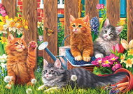 Hit the Kittens in the Garden 500 pieces - Jigsaw Puzzle