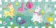 Trefl Pěnové puzzle Veselé lamy - Pěnové puzzle