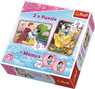 Hit Puzzle Disney Snow White 30 + 48 pieces + Memory Game - Jigsaw Puzzle