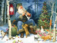 Cobble Hill Family Puzzle Santa Claus 400 pieces - Jigsaw Puzzle