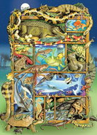 Cobble Hill Family Puzzle Reptiles and Amphibians 350 pieces - Jigsaw Puzzle