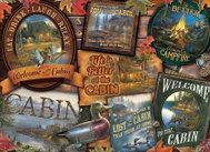 Cobble Hill Puzzle Chat labels 1000 pieces - Jigsaw Puzzle