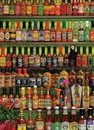 Cobble Hill Puzzle Hot Sauces 1000 pieces - Jigsaw Puzzle