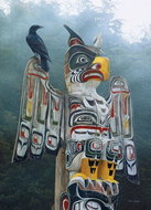 Cobble Hill Puzzle Totem in the Fog 1000 pieces - Jigsaw Puzzle